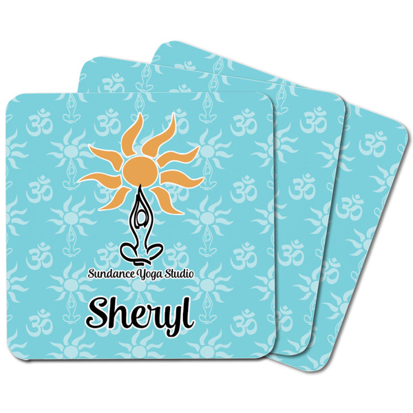 Sundance Yoga Studio Square Fridge Magnet - MAIN