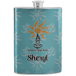Sundance Yoga Studio Stainless Steel Flask w/ Name or Text