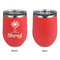 Sundance Yoga Studio Stainless Wine Tumblers - Coral - Single Sided - Approval