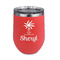Sundance Yoga Studio Stemless Stainless Steel Wine Tumbler - Coral - Single Sided (Personalized)