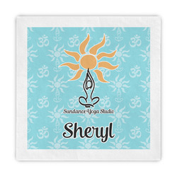 Sundance Yoga Studio Decorative Paper Napkins (Personalized)