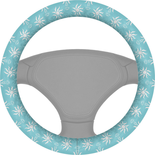 Custom Sundance Yoga Studio Steering Wheel Cover