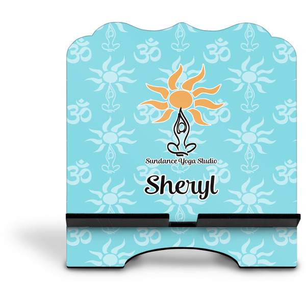 Sundance Yoga Studio Stylized Tablet Stand - Front without iPad
