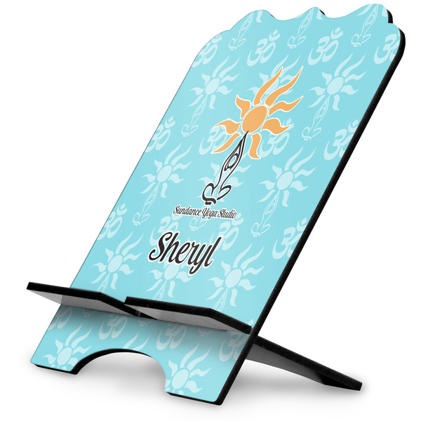 Custom Sundance Yoga Studio Stylized Tablet Stand w/ Name or Text