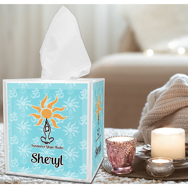 Sundance Yoga Studio Tissue Box - LIFESTYLE