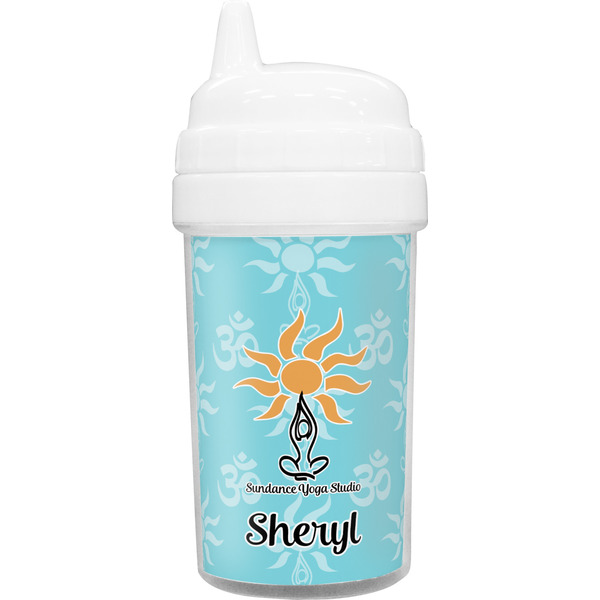 Custom Sundance Yoga Studio Toddler Sippy Cup (Personalized)