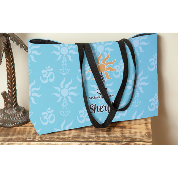 Sundance Yoga Studio Tote w/Black Handles - Lifestyle View