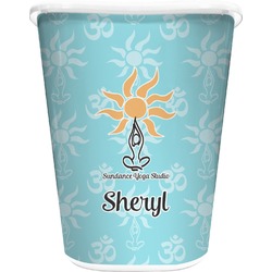 Sundance Yoga Studio Waste Basket (Personalized)