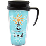Sundance Yoga Studio Acrylic Travel Mug with Handle (Personalized)