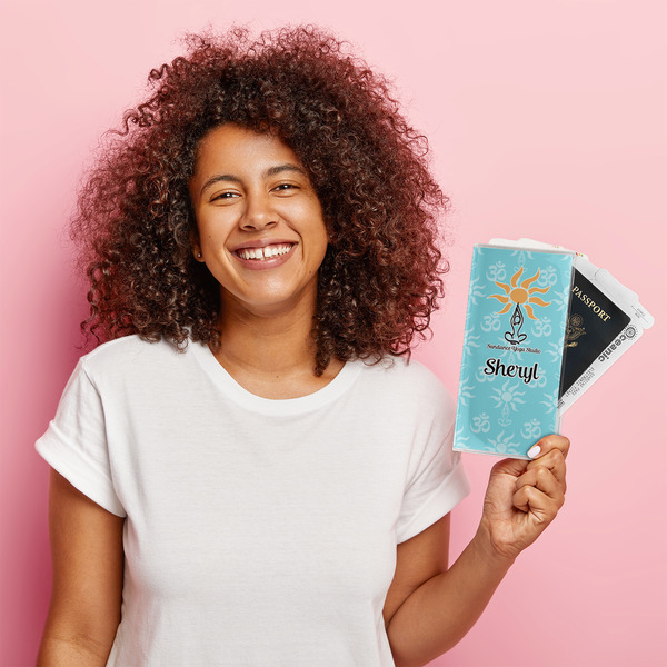 Sundance Yoga Studio Vinyl Document Holder - LIFESTYLE