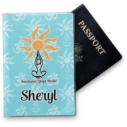 Sundance Yoga Studio Vinyl Passport Holder (Personalized)