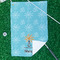 Sundance Yoga Studio Waffle Weave Golf Towel - In Context