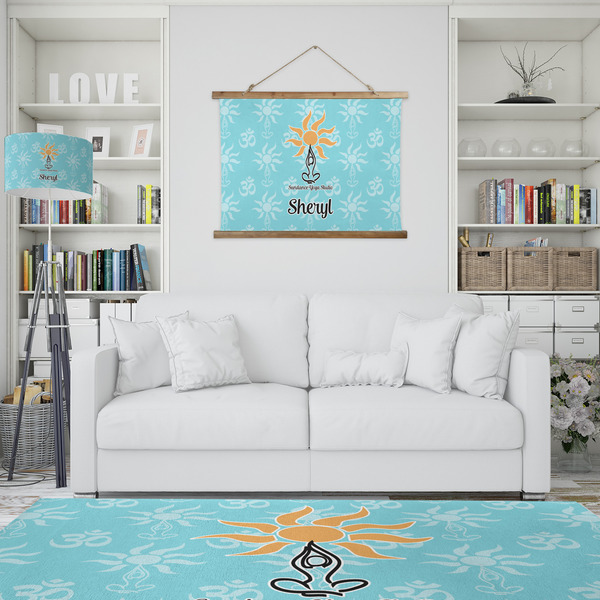 Sundance Yoga Studio Wall Hanging Tapestry - IN CONTEXT