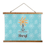 Sundance Yoga Studio Wall Hanging Tapestry - Wide (Personalized)