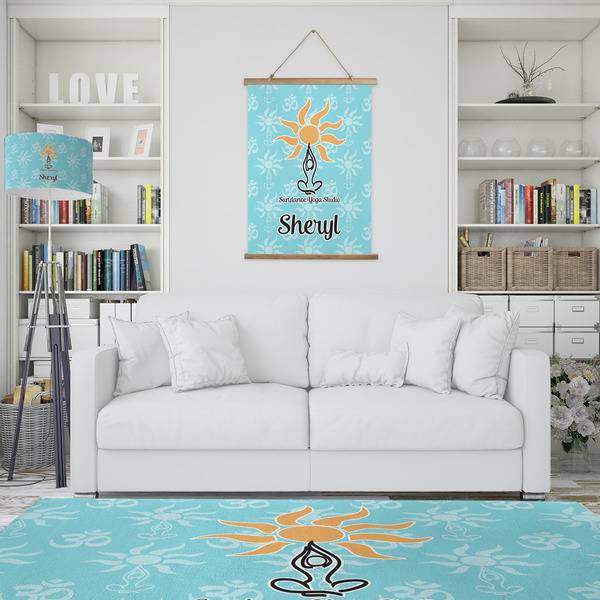 Sundance Yoga Studio Wall Hanging Tapestry - Portrait - IN CONTEXT