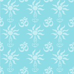 Sundance Yoga Studio Wallpaper & Surface Covering (Water Activated 24"x 24" Sample)