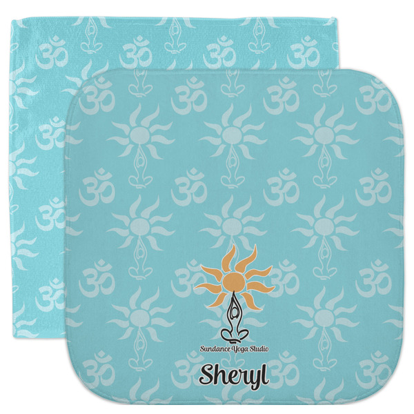 Custom Sundance Yoga Studio Facecloth / Wash Cloth (Personalized)