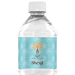 Sundance Yoga Studio Water Bottle Labels - Custom Sized (Personalized)
