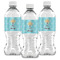 Sundance Yoga Studio Water Bottle Labels - Front View