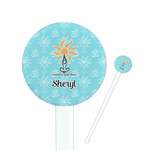 Sundance Yoga Studio Round Plastic Stir Sticks (Personalized)