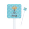 Sundance Yoga Studio Square Plastic Stir Sticks (Personalized)