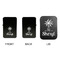 Sundance Yoga Studio Windproof Lighters - Black, Double Sided, w Lid - APPROVAL