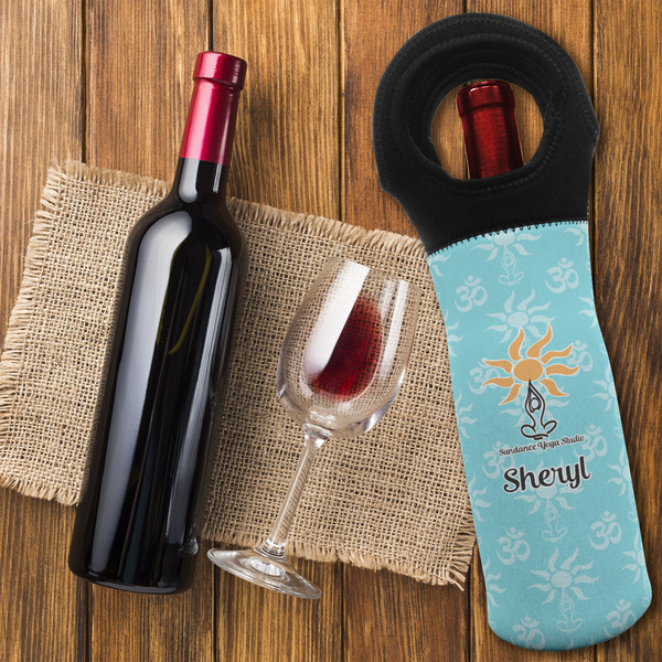 Sundance Yoga Studio Wine Tote Bag - FLATLAY