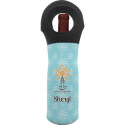 Sundance Yoga Studio Wine Tote Bag w/ Name or Text