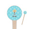 Sundance Yoga Studio 4" Round Wooden Food Picks - Double Sided (Personalized)