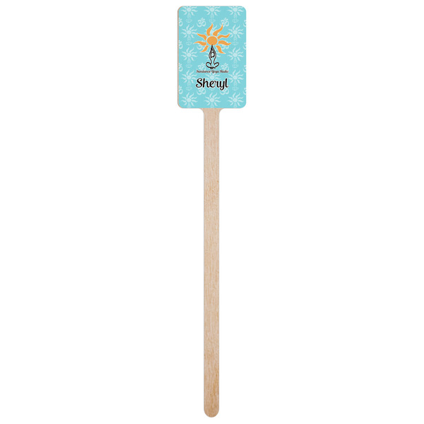 Sundance Yoga Studio Wooden 6.25" Stir Stick - Rectangular - Single Stick