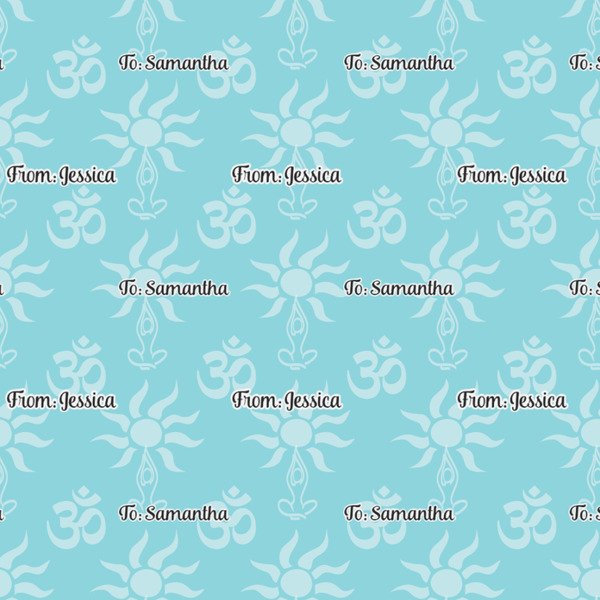 Sundance Yoga Studio Wrapping Paper Square