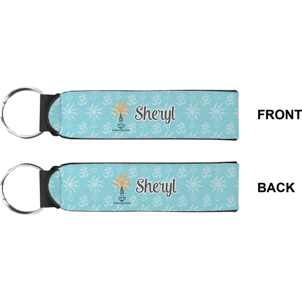Sundance Yoga Studio Wristlet (Front + Back)