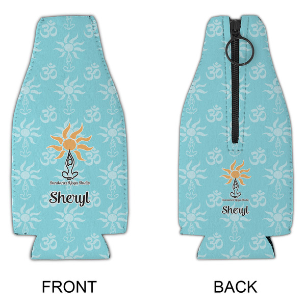 Sundance Yoga Studio Zipper Bottle Cooler - APPROVAL