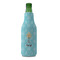 Sundance Yoga Studio Zipper Bottle Cooler - FRONT (bottle)