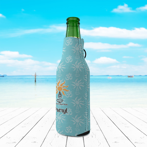 Sundance Yoga Studio Zipper Bottle Cooler - LIFESTYLE