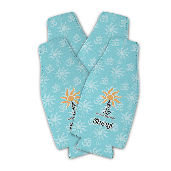 Sundance Yoga Studio Zipper Bottle Cooler - Set of 4 - PARENT MAIN (flat)