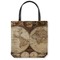 Vintage World Map Canvas Tote Bag