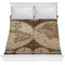 Vintage World Map Comforter - Full / Queen