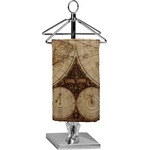 Vintage World Map Finger Tip Towel - Full Print