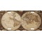 Vintage World Map Front License Plate