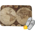 Vintage World Map Memory Foam Bath Mat - 24"x17"