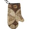 Antique World Map Personalized Oven Mitt