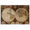 Antique World Map Personalized Placemat (Back)