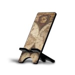 Vintage World Map Cell Phone Stand (Small)