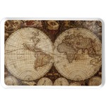 Vintage World Map Serving Tray