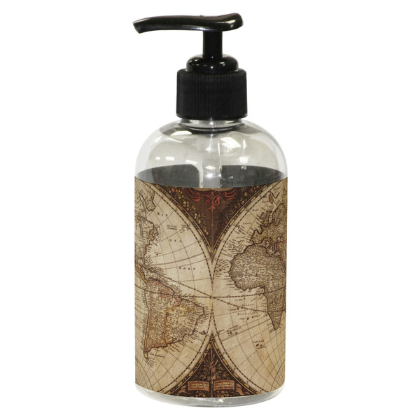 Vintage World Map Small Soap/Lotion Bottle