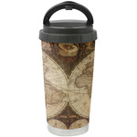 Vintage World Map Stainless Steel Coffee Tumbler