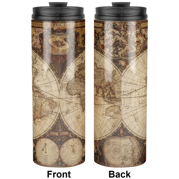 Antique World Map Stainless Steel Tumbler - Apvl