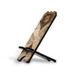 Vintage World Map Stylized Cell Phone Stand - Large