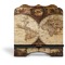 Antique World Map Stylized Tablet Stand - Front without iPad